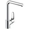 Virtuvinis maišytuvas Hansgrohe Focus M41 juodas 31817670