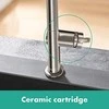 Virtuvinis maišytuvas su išt.žarna Hansgrohe 72802800