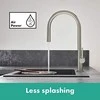 Virtuvinis maišytuvas su išt.žarna Hansgrohe 72802800