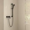 Dušo maišytuvas Hansgrohe Vernis Blend, 71640670, juodas matinis
