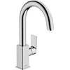 Hansgrohe izlietnes maisītājs Vernis Shape 200, ar pop-up, paaugstināts, hroms