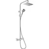 Termostatinė dušo sistema Hansgrohe Vernis Shape 230 1 Jet 26286670, juoda matinė