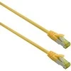 Helos ultra flex patch kabelis S/FTP Cat 6a TPE geltonas 30,0m