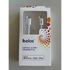 helos USB-C zu Lightning-Kabelis, MFI-zertifiziert, 1,0m, baltas