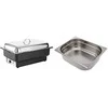 Podgrzewacz bemar elektrinis stalo GN1/1 65mm Kitchen Line 900W - Hendi 204825