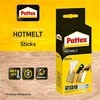 klijų pistoletas Pattex Pattex Hot Sticks, transparent, ° 11 mm, 25 Sticks, 500g