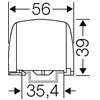 Hensel platinimo blokas 5- pole 80A KKL 54 (2600137)