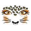 Herma Naklejka do zdobienia twarzy Leopard - 15303