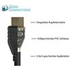 Alcasa Good Connections Geros jungtys HDMI 2.0 Kabelis, 4K @ 60Hz, Juodas, 1m