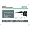 Atskėlimo plaktukas HiKOKI H45MEY