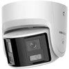 „Hikvision“ kupolinė kamera DS-2CD2346G2P-ISU/SL(C) F2.8 (balta, 4 MP, 30 m. IR, „AcuSense“, panoraminė 180°)