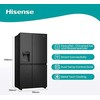 Šaldytuvas HISENSE RS818N4TFE