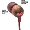 Ausinės Marley | Earbuds | Smile Jamaica | su laidu | į ausis įkišamos | Mikrofonas | Raudona