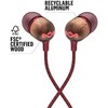 Ausinės Marley | Earbuds | Smile Jamaica | su laidu | į ausis įkišamos | Mikrofonas | Raudona