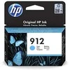 Hewlett Packard (HP) HP 912 (3YL77AE) Rašalinė kasetė, Žydra