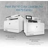 Hewlett Packard (HP) HP Color LaserJet Pro M479fdw AIO All-in-One Spausdintuvas - A4 Color lazerinis, Spausdinti/Kopijuoti/Nuskaityti/Faksas, Automatinis dokumentų tiektuvas, Auto-Duplex, LAN, WiFi, 27ppm, 750-4000 puslapių per mėnesį
