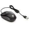 Hewlett Packard (HP) HP USB su laidu 1000 dpi Lightweight Travel Pelė - Juodas