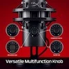 HyperX QuadCast 2 S kondensatorinis žaidimų mikrofonas | Juodas