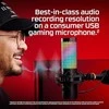 HyperX QuadCast 2 S kondensatorinis žaidimų mikrofonas | Juodas