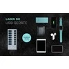 I-tec U3CHARGEHUB7 mobiliojo įrenginio kroviklis Vidaus Pilka