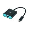 I-tec C31HDMI60HZP vaizdo kabelio adapteris 0,15 m C tipo USB HDMI Juoda, Turkis