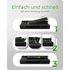 Icy Box RaidSonic ICYBOX IB-180MC-C31 M.2 NVMe ir SATA SSD prijungimo jungtis USB 3.2 Gen2