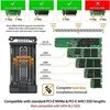 Icy Dock 3,5" U.2 – M.2 PCIe NVMe ToughArmor (MB601M2K-1B)