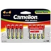 Camelion Plus Alkaline AA (LR06), 8 (4+4) value pack