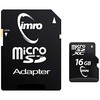 IMRO atminties kortelė Micro SD 16GB su adapteriu SD