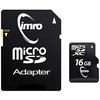 IMRO atminties kortelė Micro SD 16GB su adapteriu SD