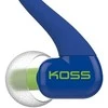 Koss | Ausinės | KSC32iB | su laidu | į ausis įkišamos | Mikrofonas | Mėlyna