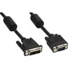Kabelis InLine DVI-A - D-Sub (VGA) 5m juoda (17782B)