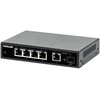 Šakotuvas Intellinet 561822 jungiklis Gigabit 4x RJ45 PoE+, 1x RJ45 Uplink, 1x lizdas SFP