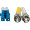 Intellinet Network Solutions Kryžminis pluoštas, dvipusis, vienpusis, LC / ST, 9 / 125μm, OS2, geltonas, 2m (750011)