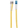 Intellinet Network Solutions Kryžminis pluoštas, dvipusis, vienpusis, LC / ST, 9 / 125μm, OS2, geltonas, 2m (750011)