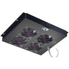 „Intellinet 711203“ aušinimo skydelis 4x 23W, montuojamas ant lubų su termostatu, 19 colių rack spintelėms
