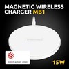 Įkroviklis Intenso Intenso Magnetic Wireless Charger MW1 baltas