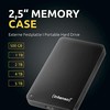 Kietasis diskas 2,5 5 TB Intenso atminties dėklas USB 3.0-3.2 Gen1 (3.1 Gen 1) juodas
