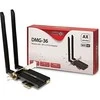Inter-Tech Inter-Tech Wi-Fi6E+ BT5.2 PCIe Adapteris tinklo plokštė