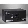 Inter-Tech KVM jungiklis AS-22HA HDMI, 2 prievadų, metalinis
