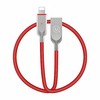 USAMS Kabelis power-off U-Sun Lightningraudonos spalvos 1,9m IPYSUSB203 (US-SJ170)