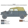 Didelis surenkamas Italeri Kdf.1 Typ 82 Kübelwagen modelis 1/9 7405