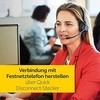 Ausinės Jabra BIZ 2300 Duo, NC, Bal