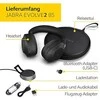 Belaidės ausinės Jabra Evolve2 85, Juodos