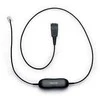 Jabra Smart Cord QD to RJ9 straight su 8-position switch configurator skirta Avaya one-X Telephone system skirta 96XX Series