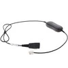 Jabra Smart Cord QD to RJ9 straight su 8-position switch configurator skirta Avaya one-X Telephone system skirta 96XX Series