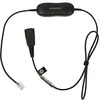 Ausinės Jabra GN 1216 Anschlusskabel SmartCord QD auf RJ9 spiral