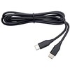 Jabra Evolve2 USB Cable - USB-C to USB-C. 1.2m. Juodas