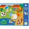 Djeco Milžiniška dėlionė - Ferma (12 + 8 det.) ( DJ07117 )