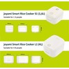 Virtuvinis kombainas JOYAMI išmanusis ryžių virimo aparatas 300 W, 3,5 puodelio, baltas JFB01M-EU